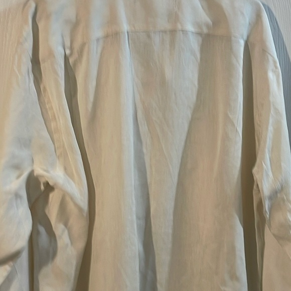 Jos. A. Bank Cream Casual Button Down Shirt - Picture 5 of 9